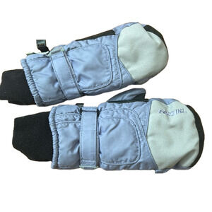 🌿Lands End kids purple winter mittens, size S🌿